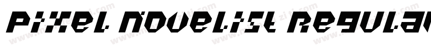 Pixel Novelist Regular字体转换